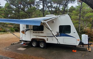 YOUR CHARIOT AWAITS! 2015 Forest River Surveyor