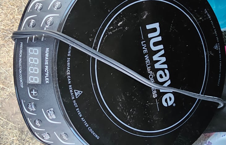 Nuwave electric burner