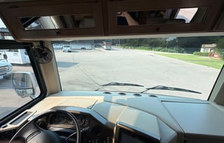 The 2 bathroom RV. No more waiting in line.