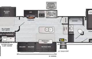 2021 Keystone RV Avalanche 395BH