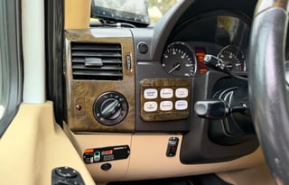 Luxury Mercedes Coach | Massage Chairs & Bathroom