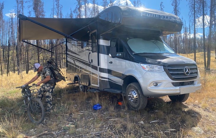 Camp anywhere. RV park or off the grid