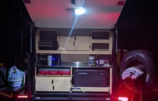 Hybrid Teardrop Camper Toyhauler