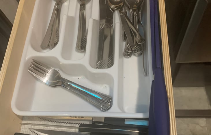 Top drawer-Silverware