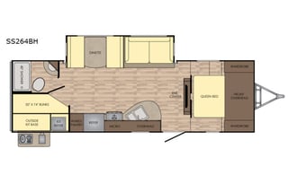 2017 CrossRoads RV Sunset Trail Super Lite SS264BH