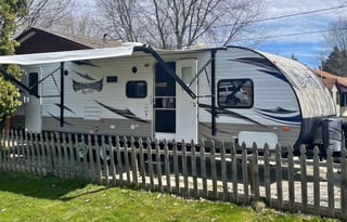 The Brown Family Travel Trailer