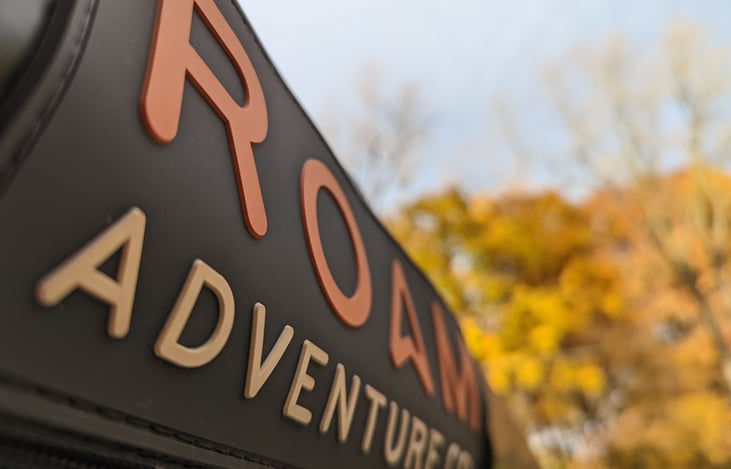 ROAM 8X6ft outdoor awning. Camping is about enjoying the outdoors. Keep the sun and rain off with the included 8x6ft awning.