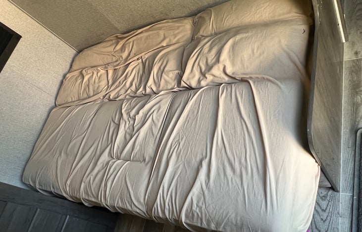 This is the couch when it down