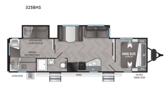 2021 Cruiser Shadow Cruiser 325BHS