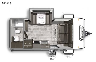 2021 Dutchmen RV Coleman Light LX 1855RB