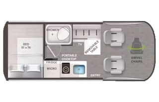 ROAD ROAMER: 2025 Thor Dazzle 2JB - Glampers CA