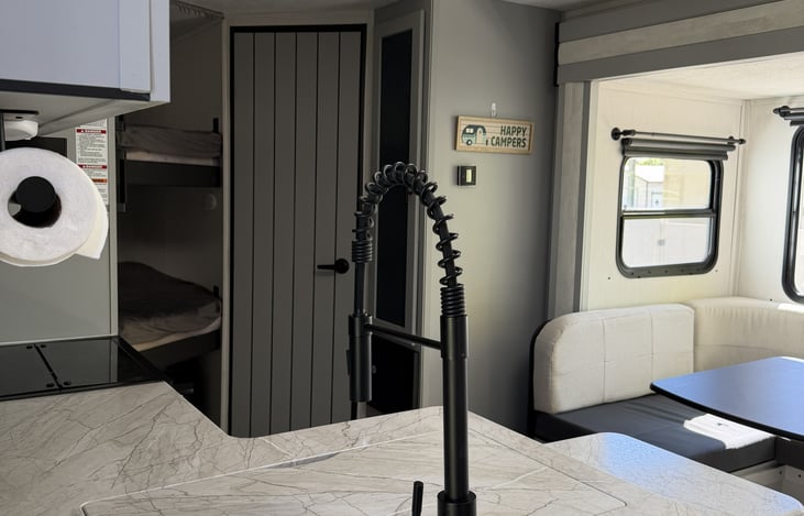 Cover for sink, flip up counter for extra space