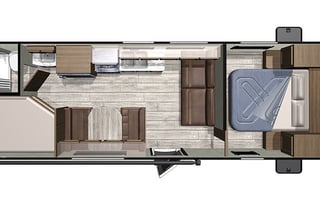 2019 highland ridge mesa ridge 26bh