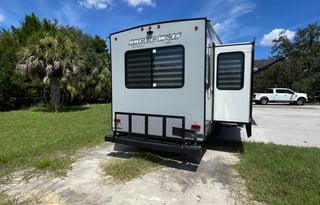 Our RV is Pet and Kid friendly.It's a nice getaway