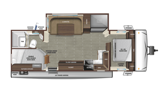 THE WANDERER RV (Bunks & Outdoor Kitchen)