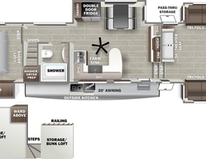 Forest River RV Sabre 37 FLL