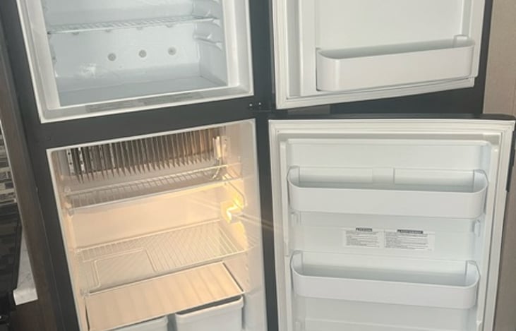 freezer and fridge