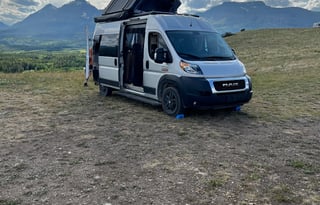 Guinevere is a 2021 Custom Promaster campervan