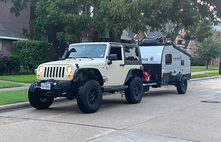 Easy to tow with almost any vehicle.