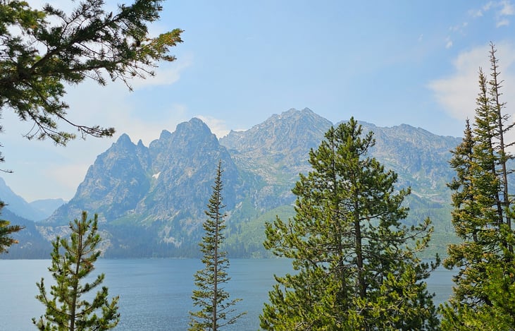 Gran Tetons - Jackson Lake 8/2024