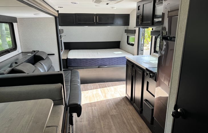 Queen Bed with Premium Upgraded Mattress