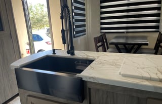 Our RV is Pet and Kid friendly.It's a nice getaway