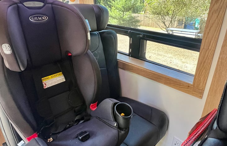 Car seats available for rent