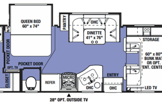 2019 Forest River RV Sunseeker 2420MS Ford