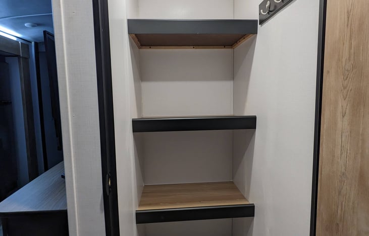 Walk-in closet for storage!