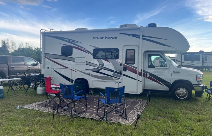 This photo was sent to me by a guest who drove the RV to Wisconsin.  Beautiful!