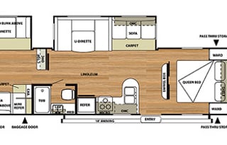 2014 Forest River Salem Bunkhouse