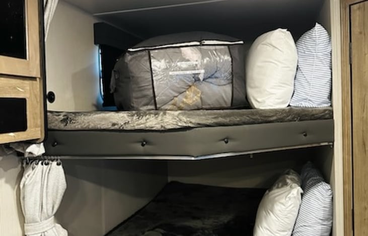 Twin Bunks, dimensions: 48W x 76L