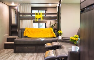 Luxury Camping with Bunk Beds!