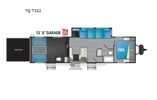 Happy Camper 2021 Heartland Torque TQ T322