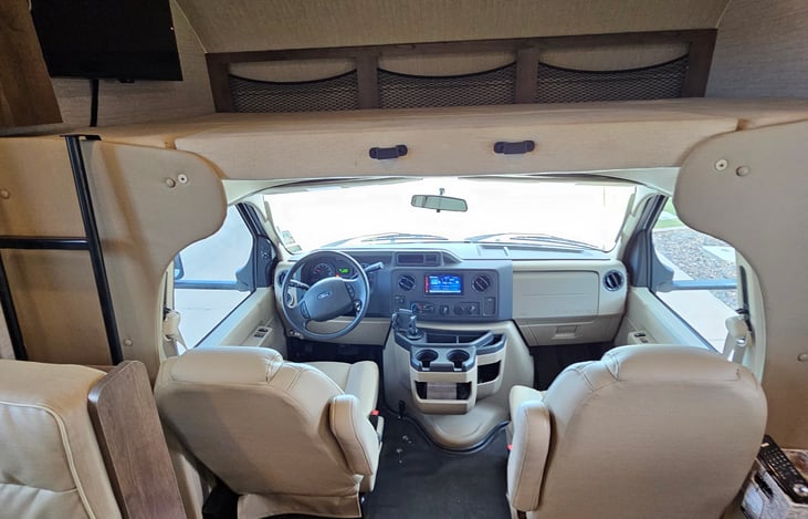 Queen size cabin bunk