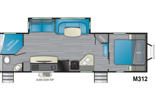 2021 Heartland Mallard  Family Adventure Trailer.