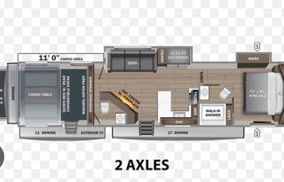 2024 Jayco Seismic 359 Toy Hauler with Patio