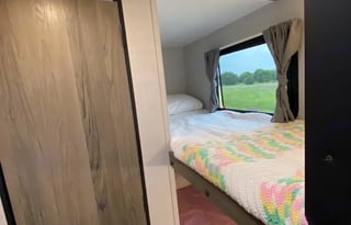 Easy to use, light weight camper cleaned and ready