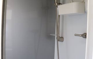 Easy to tow modern camper