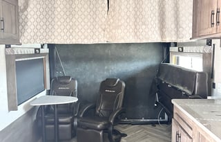 Friendly family toy hauler