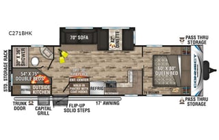 Fireplace, outdoor kitchen, and fully furnished