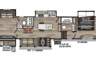 DURANGO-2 Bedroom & 2 FULL Bath w/ Outdoor Kitchen
