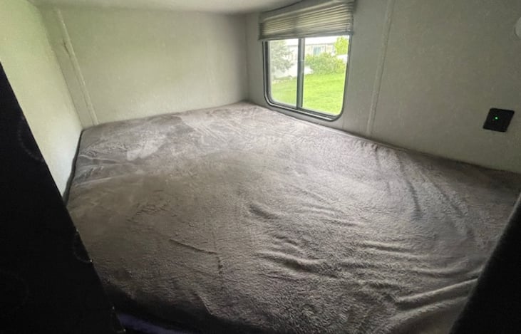 Bottom bunk also sleeps two