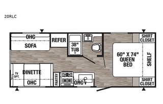 Independence! 2019 Palomino Puma XLE Lite w/ sofa