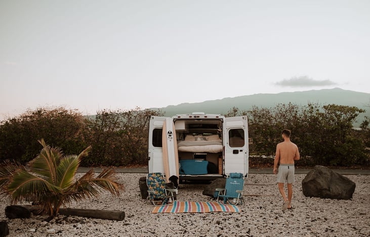With plenty of storage under the bed, you can fit all your beach toys and luggage easily.