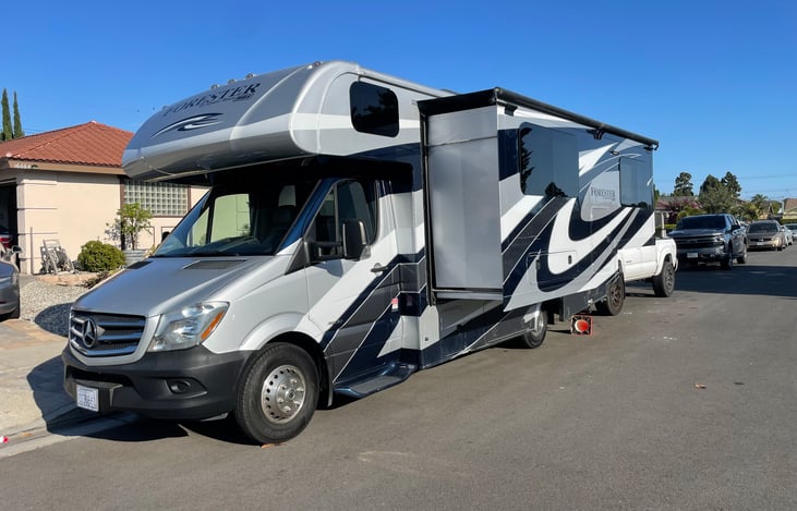 2018 Forester Mercedes-Benz, Diesel Engine, 24 Ft WiFi "RV, there yet?"