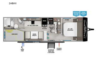 2025 Grand Design Transcend Xplor 24BHX