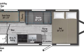 "Naples" Easy Tow, Solar Equipped,  Boondocking!