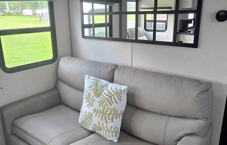 Fold out couch sleeps 2