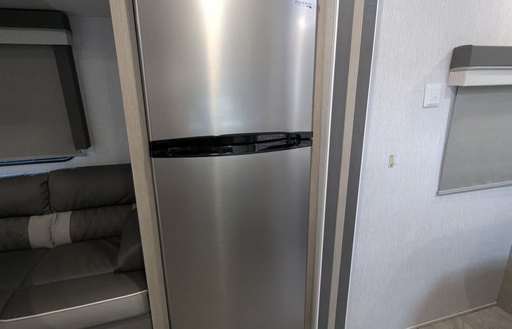 Large refrigerator and freezer